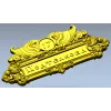 Ornate Heraldic Address Plaque - STL 3D Model for CNC Milling