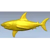 Белая акула - 3D модель STL для ЧПУ