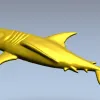 Белая акула - 3D модель STL для ЧПУ