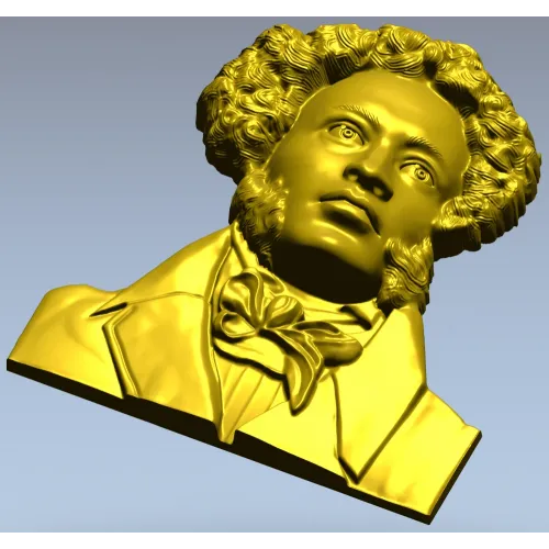 Классический барельеф - 3D STL модель для ЧПУ