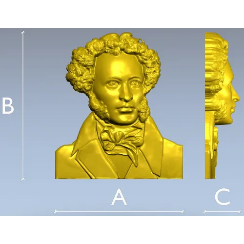Классический барельеф - 3D STL модель для ЧПУ