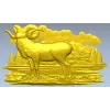 Mountain Ram relief STL for CNC milling