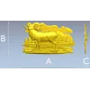 Mountain Ram relief STL for CNC milling