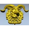 Ram Head High-Relief STL Model for CNC