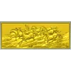 Панно с бегущими лошадьми - stl модель для ЧПУ