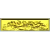 Панно с бегущими лошадьми - stl модель для ЧПУ