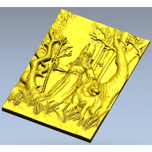 Belbog Relief Panel - high-relief STL 3D model for CNC