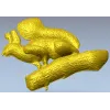 Белка на ветке - 3D модель STL для ЧПУ