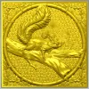Панно "Белка в обрамлении" - stl модель для ЧПУ