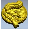 Squirrel Medallion STL - high-relief 3D model for CNC