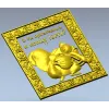 Ornate Squirrel Relief STL for CNC Milling
