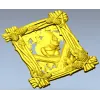 Белка в лесной раме - 3D модель STL для ЧПУ