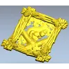 Белка в лесной раме - 3D модель STL для ЧПУ
