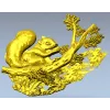 Лесная белочка - 3D модель в формате STL для ЧПУ