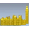 Панорама Биг-Бен - 3D модель STL для ЧПУ