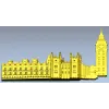 Панорама Биг-Бен - 3D модель STL для ЧПУ