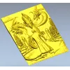 Рельефная 3D модель "Рыцарь и трёхглавый дракон" в формате STL для ЧПУ
