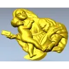 Богородица с Младенцем - 3D модель STL для ЧПУ