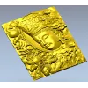 Бодхисаттва Авалокитешвара - рельефная панель (STL для ЧПУ)