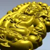 Бодхисаттва с драконом - 3D модель STL для ЧПУ