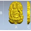 Бодхисаттва с драконом - 3D модель STL для ЧПУ