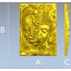 Buddha and Demon high-relief panel STL model for CNC
