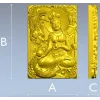 Serene Dragon Buddha Plaque