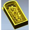 Serene Standing Buddha Relief STL