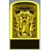 Serene Standing Buddha Relief STL