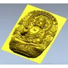 Медитирующий Будда в киоте - 3D модель STL для ЧПУ