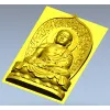 Будда в лотосе - 3D модель STL для ЧПУ