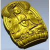 Будда под нагой - 3D модель STL для ЧПУ