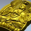Будда под нагой - 3D модель STL для ЧПУ