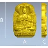 Будда под нагой - 3D модель STL для ЧПУ