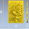 Гневный Ваджрапани - 3D модель STL для ЧПУ