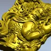 Гневный страж - рельефная 3D модель STL для ЧПУ