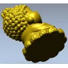 Малыш-Будда на лотосе - 3D модель STL для ЧПУ