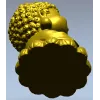Малыш-Будда на лотосе - 3D модель STL для ЧПУ