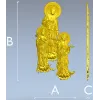 3D модель stl "Амитабха с бодхисаттвами" - рельеф для ЧПУ