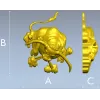 STL модель "Бык" - рельеф для фрезеровки на ЧПУ