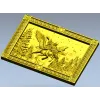 Валькирия в полёте - 3D панель STL для ЧПУ