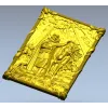 Панно "Вещий Олег" - 3D модель STL для ЧПУ