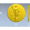 Медальон "Ведьмочка в ступе" - 3D модель STL для ЧПУ