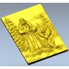 Veles with Bear - High-Relief CNC Panel STL