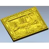 3D модель STL "Великолепный лес" - рельефное панно в резной раме