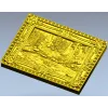 3D модель STL "Великолепный лес" - рельефное панно в резной раме