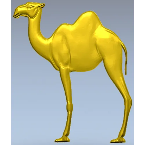 3D модель дромедара в формате STL для ЧПУ