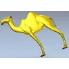 3D модель дромедара в формате STL для ЧПУ
