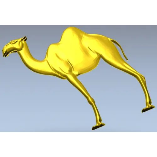 3D модель дромедара в формате STL для ЧПУ