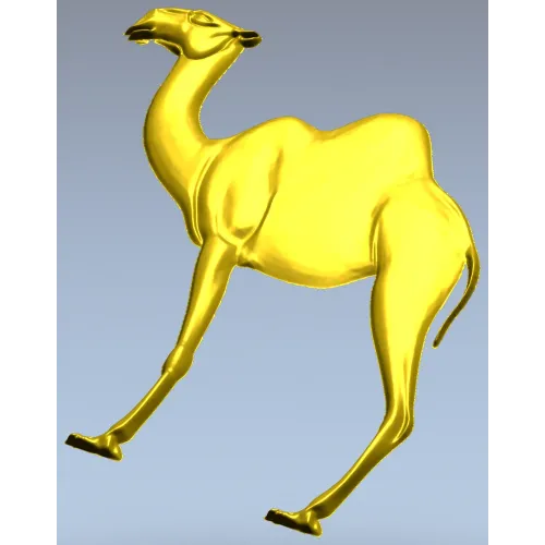 3D модель дромедара в формате STL для ЧПУ
